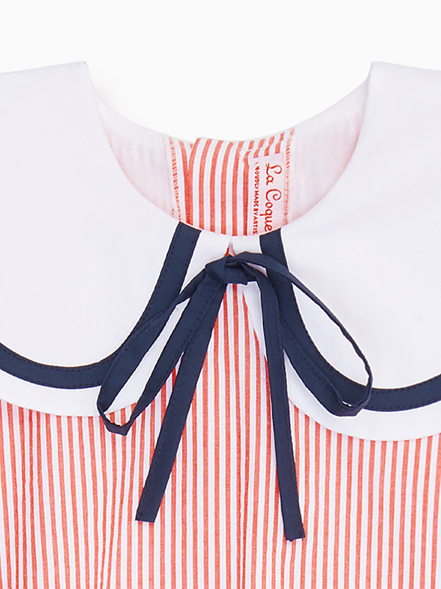 Red Stripe Siena Girl Drop Waist Dress