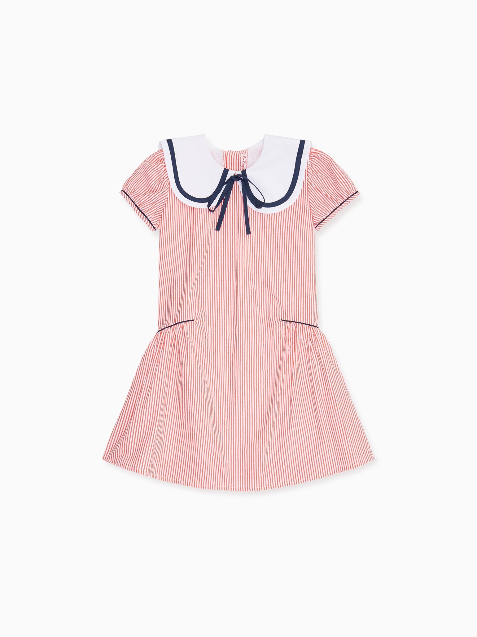 Red Stripe Siena Girl Drop Waist Dress