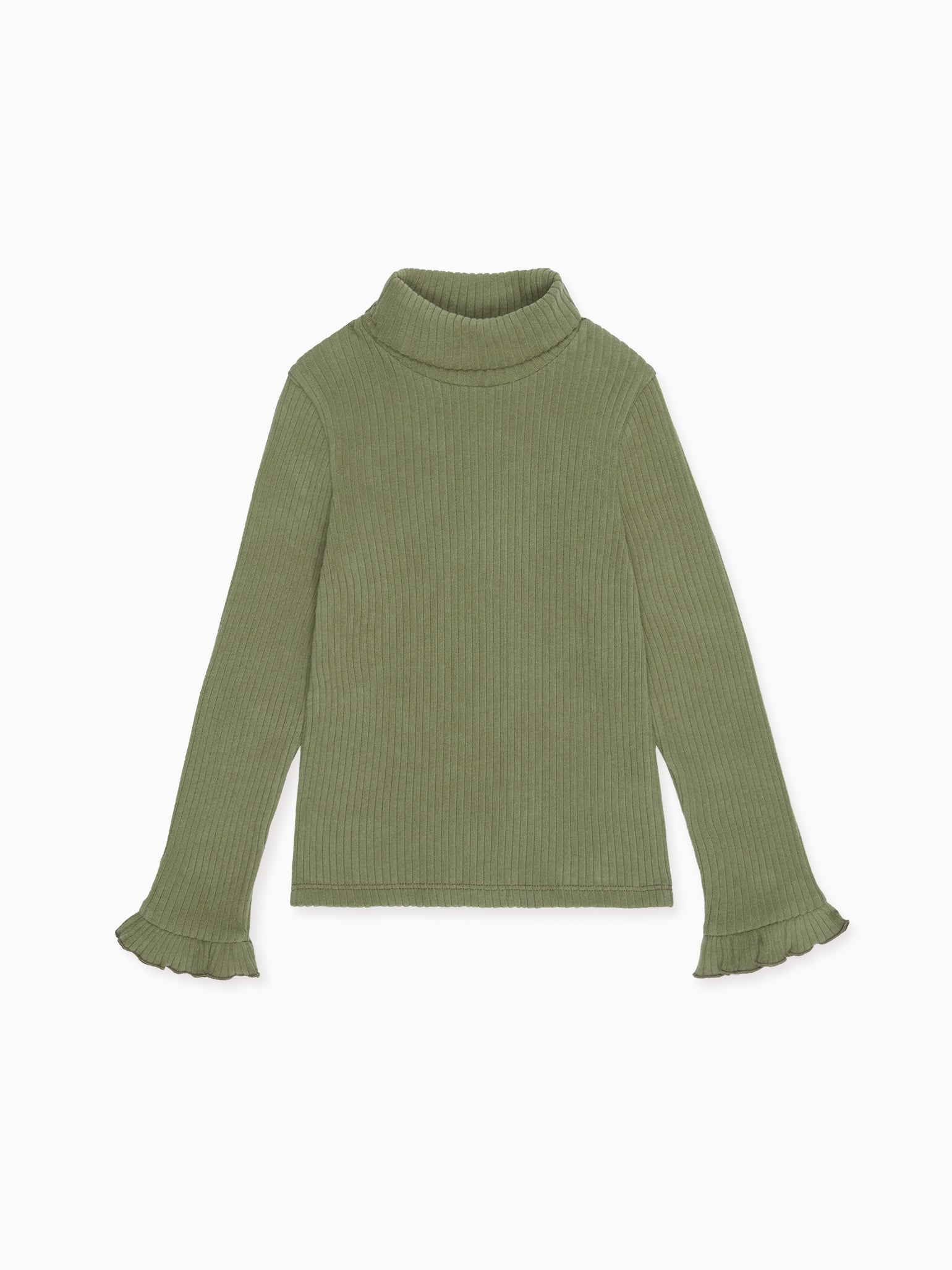 Olive Simone Roll Neck Long Sleeve Girl Top