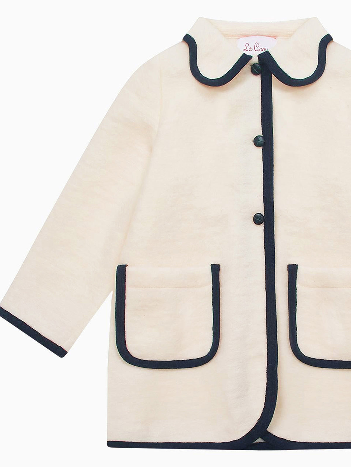 Ivory Sophia Girl Coat