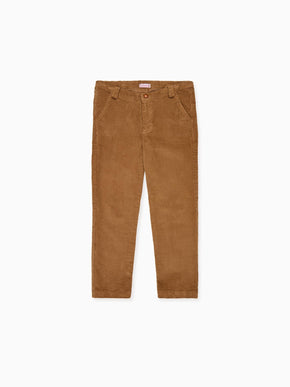 Camel Reinaldo Corduroy Boy Trousers