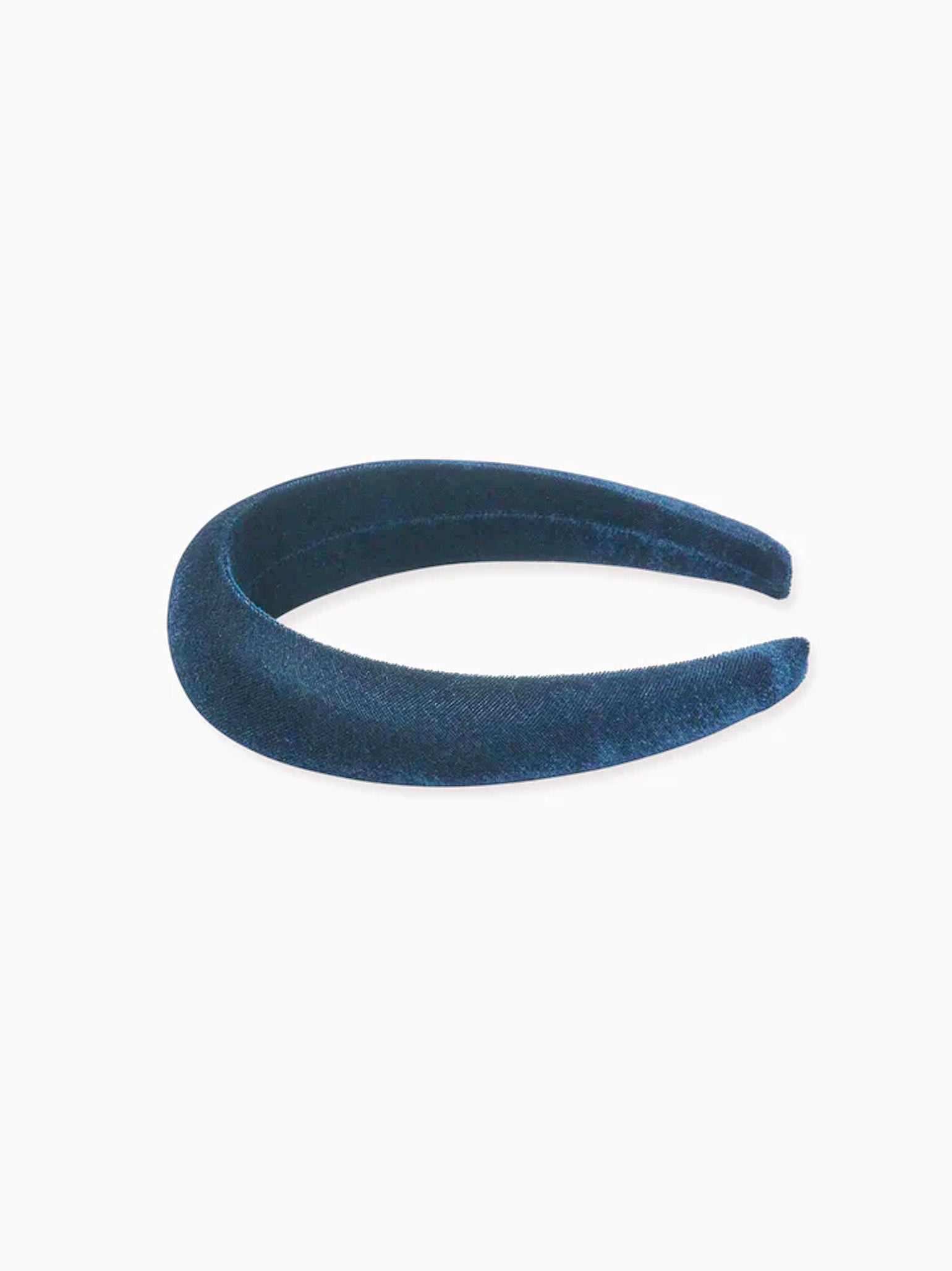 Blue Velvet Wide Girl Hairband