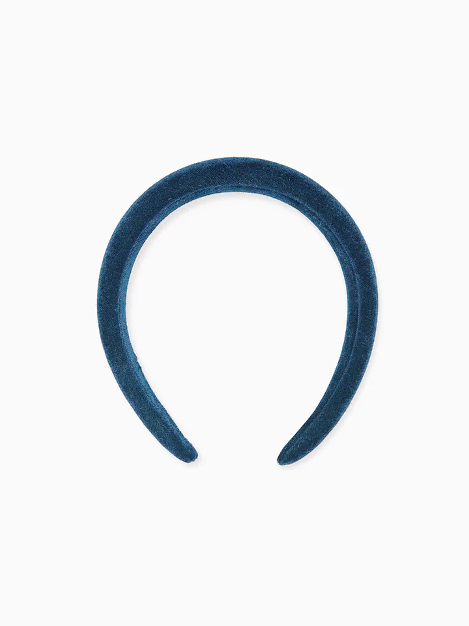 Blue Velvet Wide Girl Hairband
