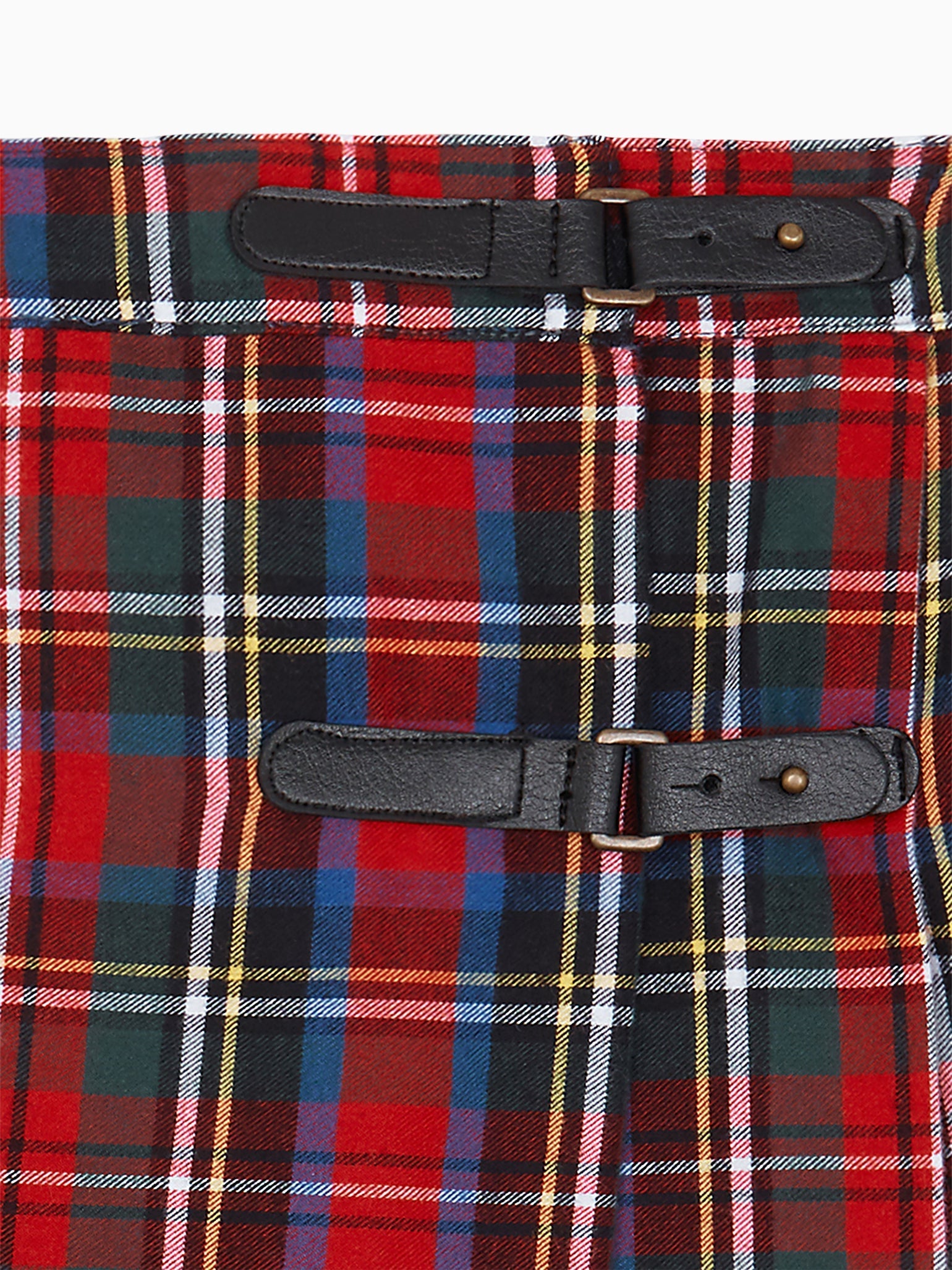 Red Tartan Zola Girl Kilt