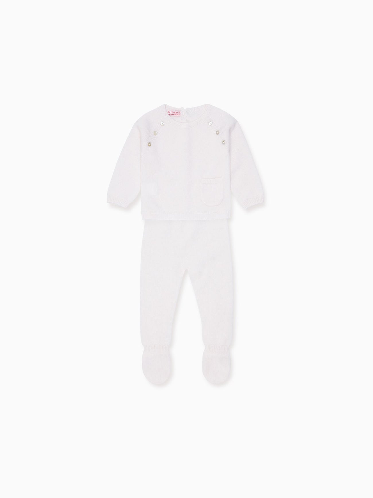 Ivory Zoraida Cashmere Baby Set