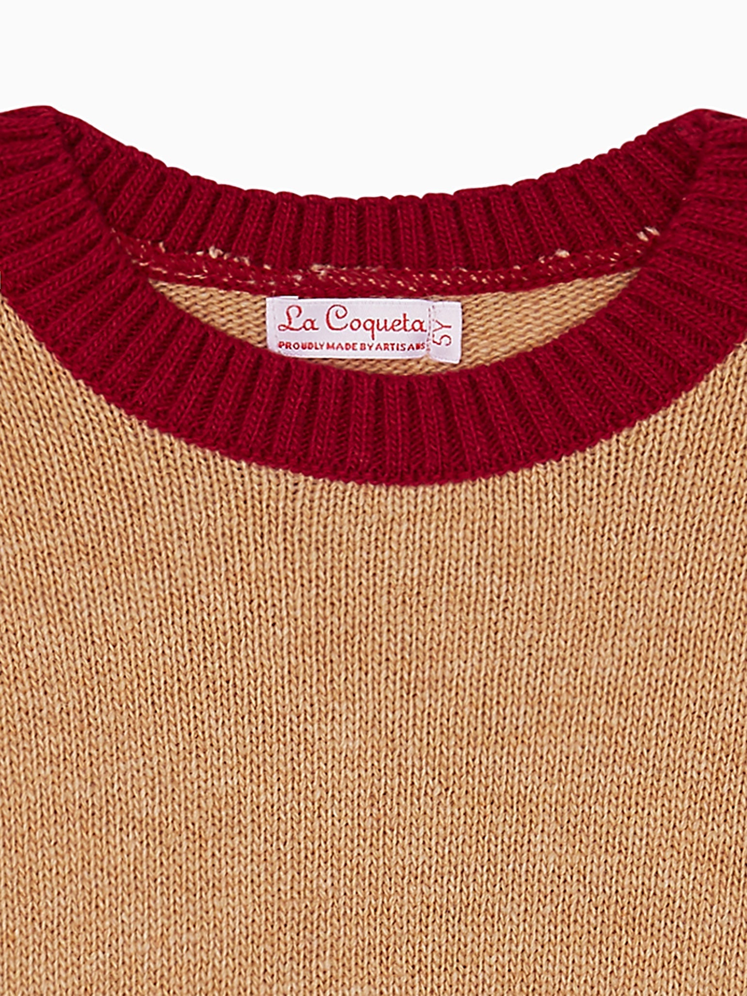 Camel Ancla Merino Boy Jumper