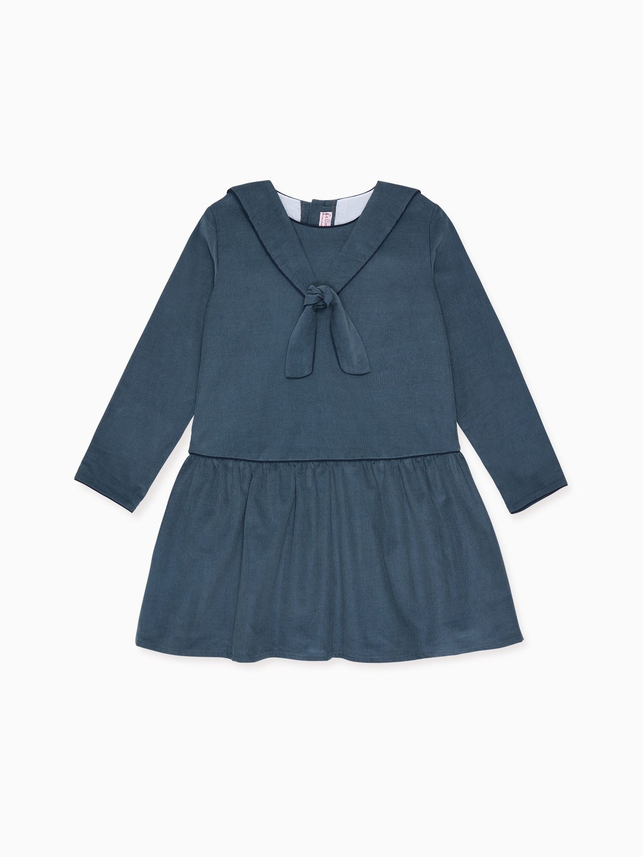 Dusty Blue Aranda Girl Sailor Dress