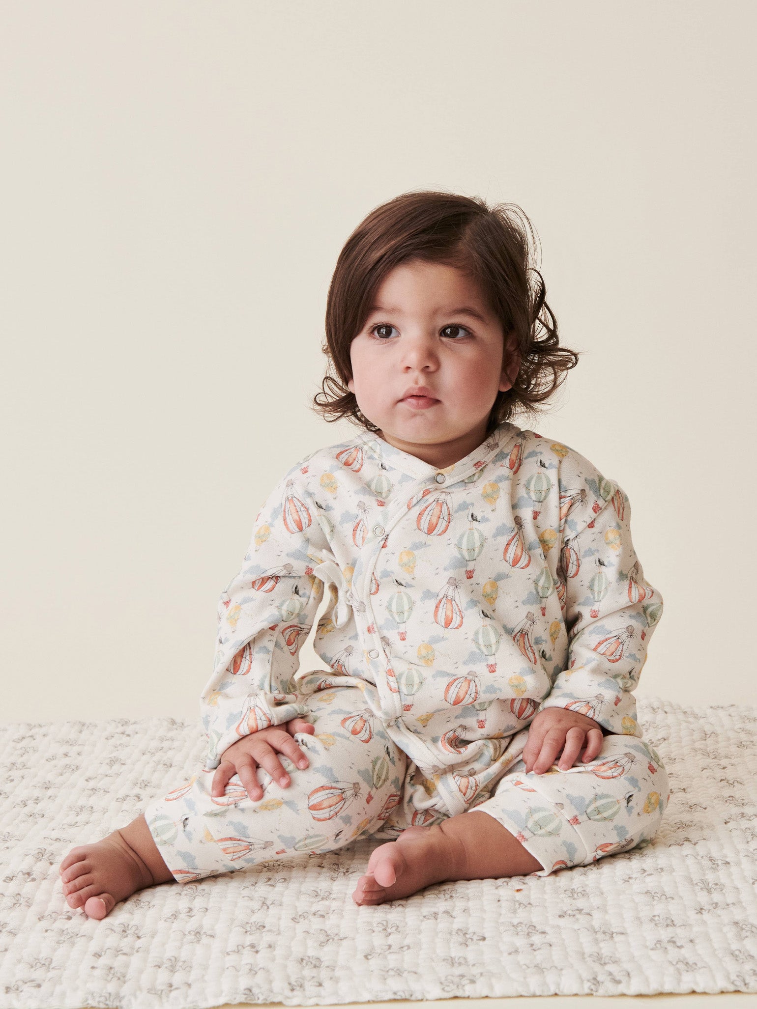Balloon Print Callie Baby Sleepsuit