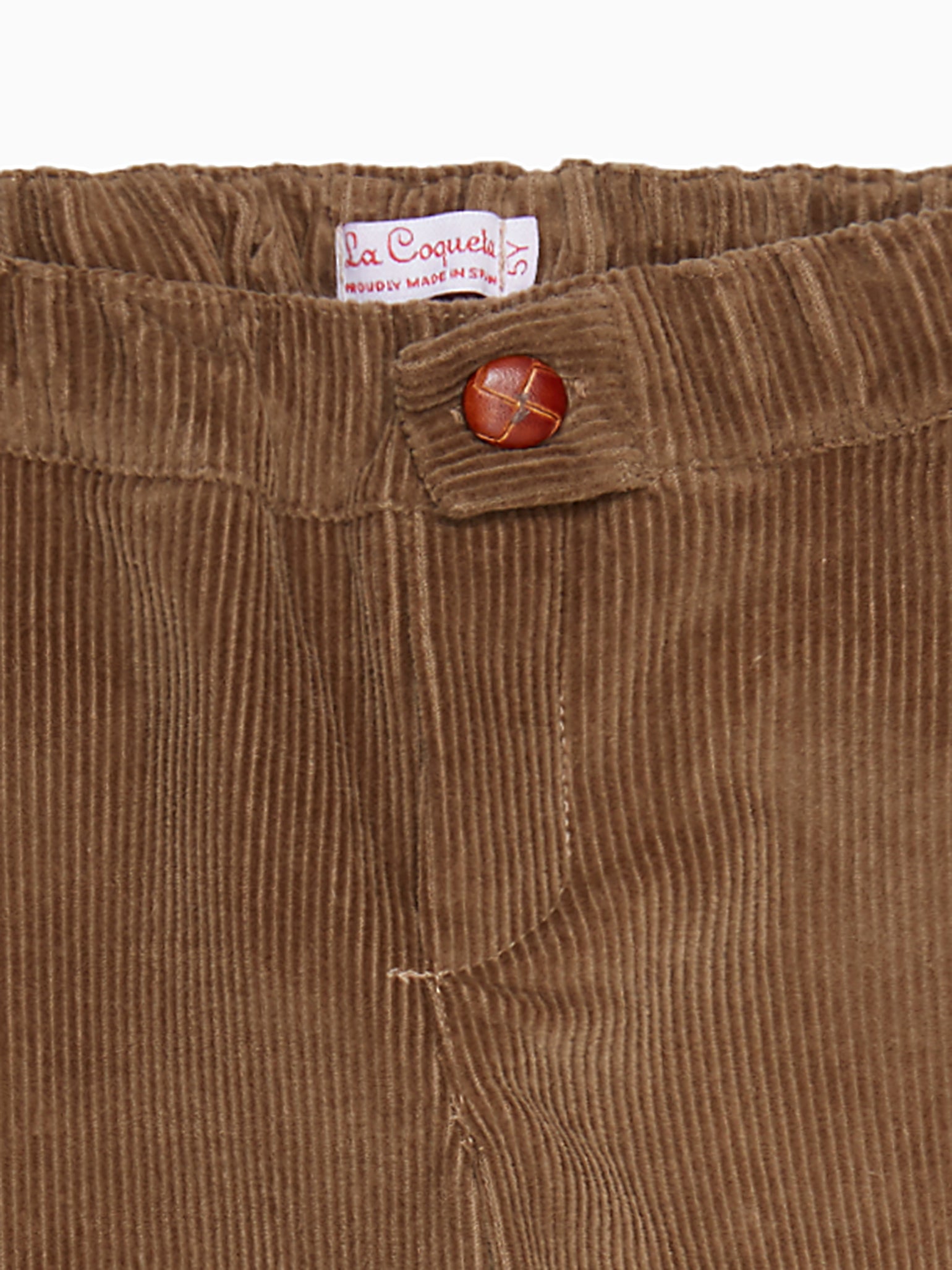 Beige Benito Boy Trousers
