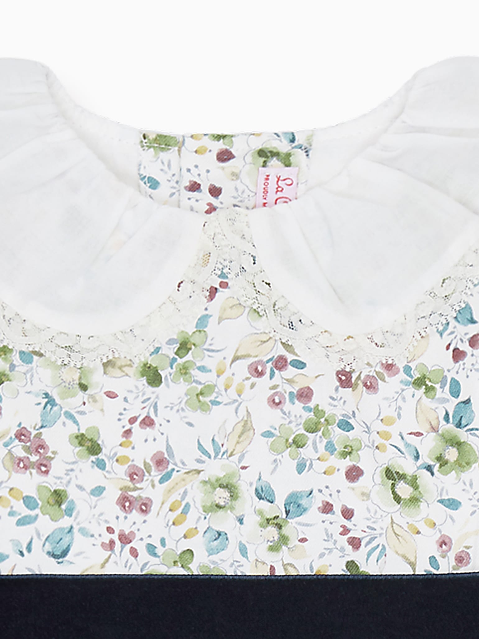 Green Floral Helena Girl Dress