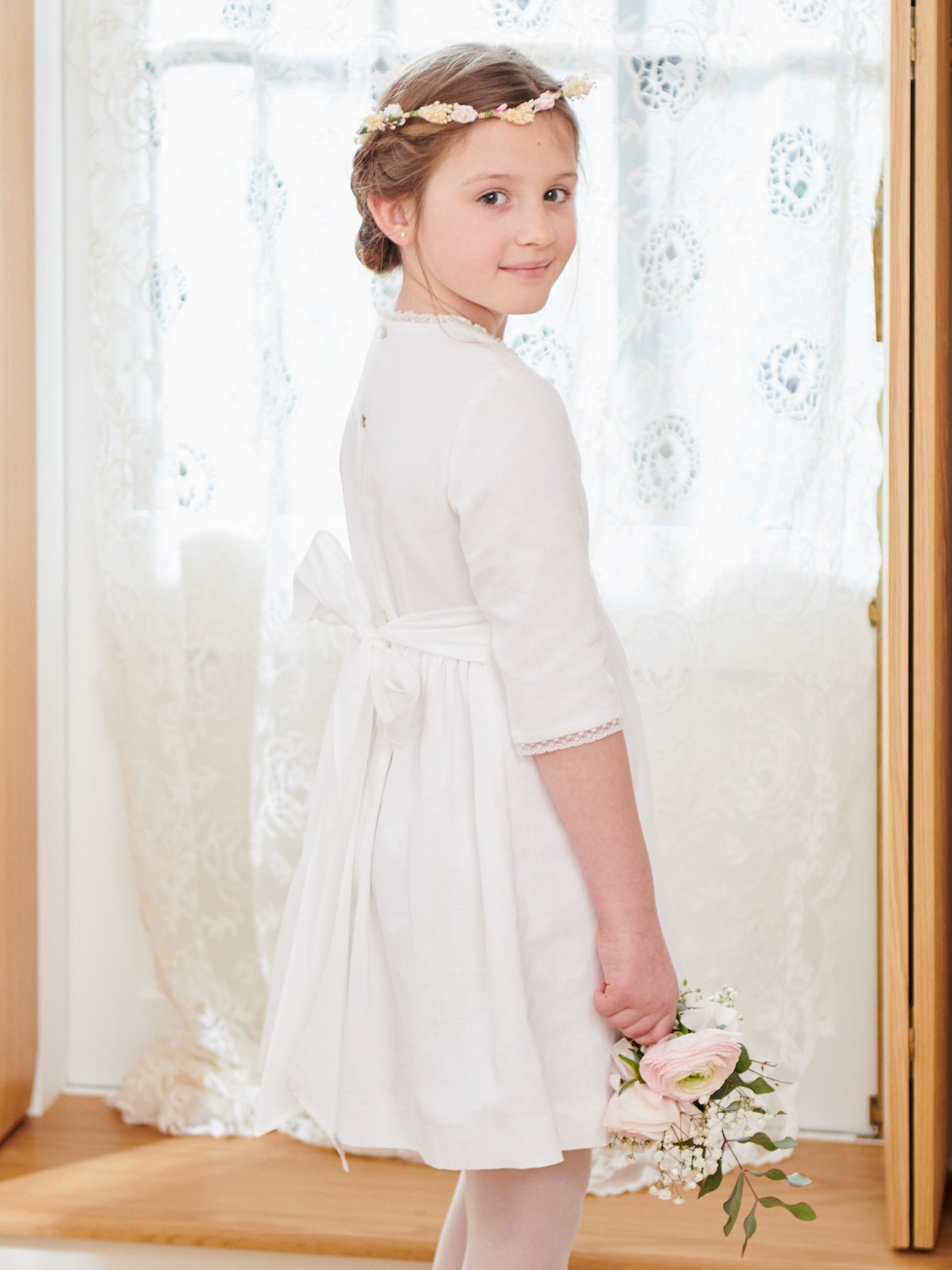Ivory Margarita Ceremony Girl Dress