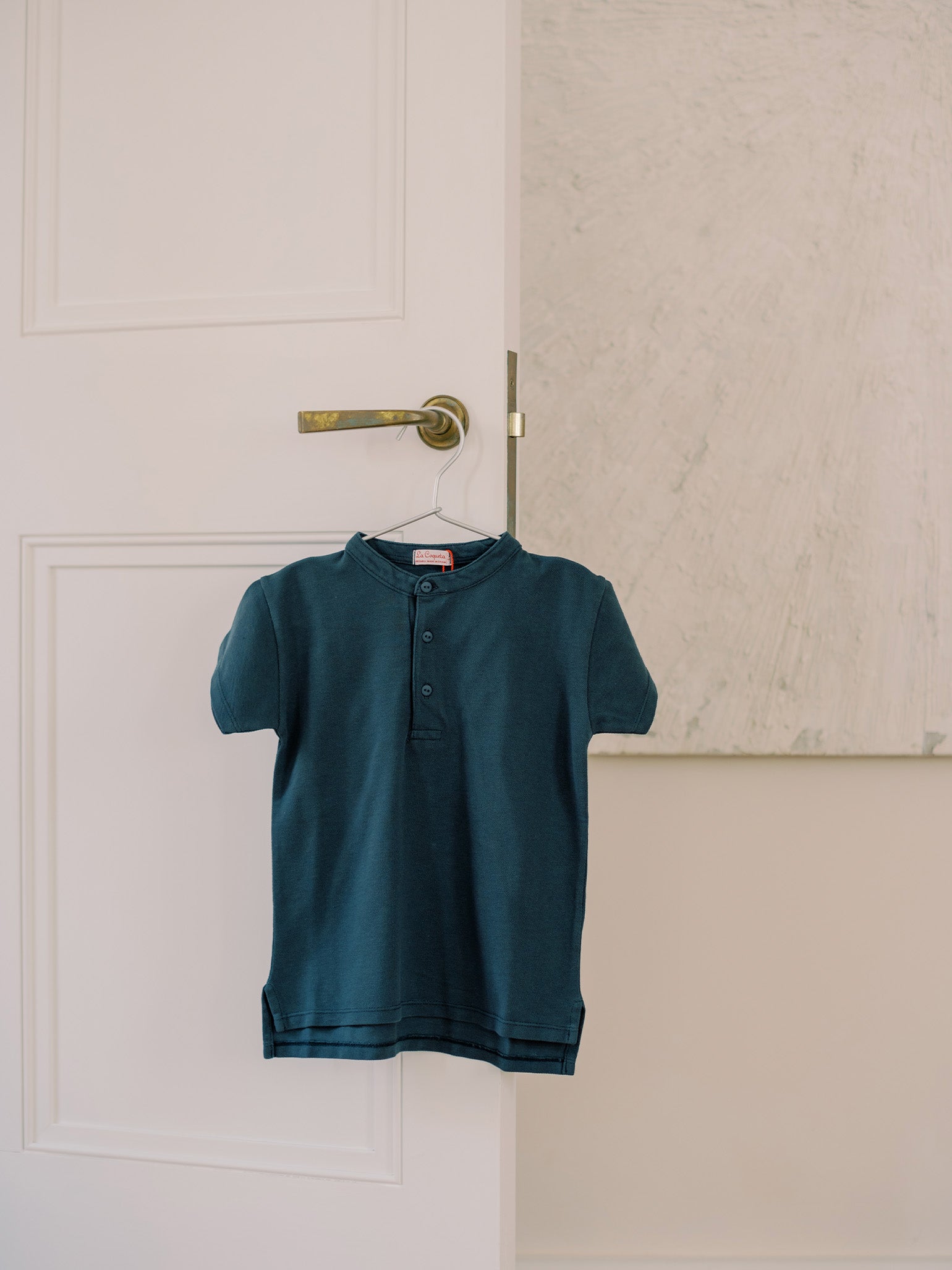 Navy Alcon Boy Polo Shirt