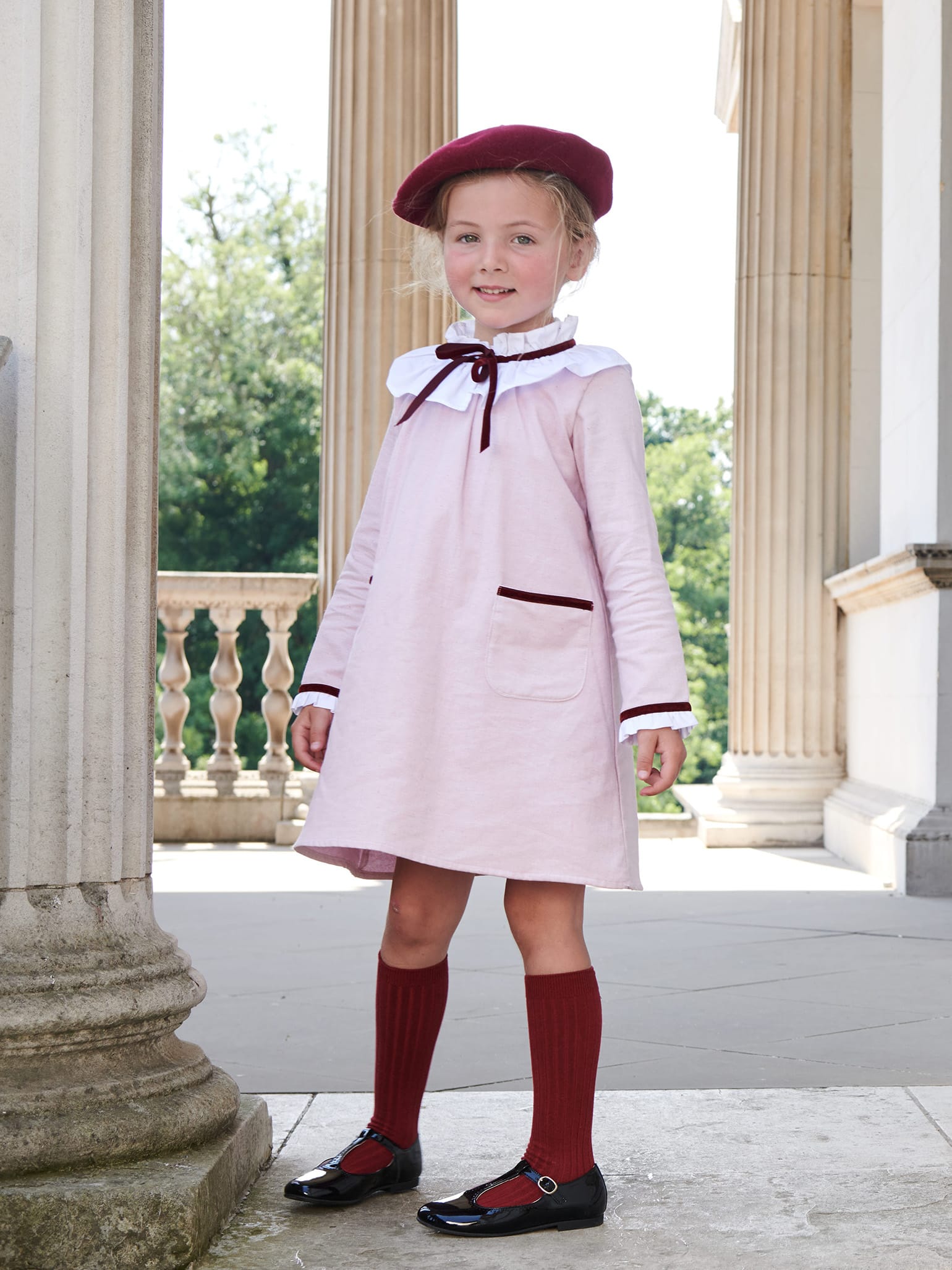 Pink Odisea Girl A-Line Dress