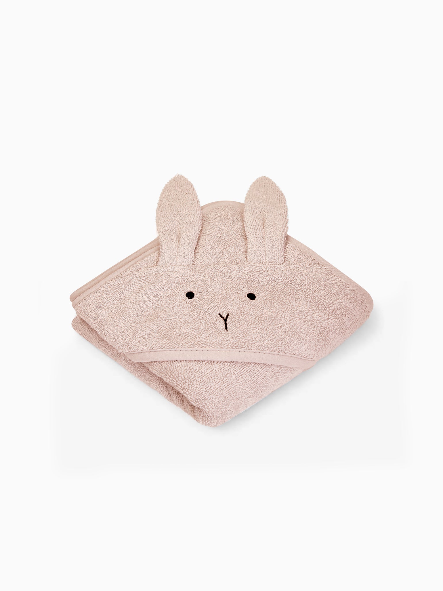 Pink Rabbit Albert Hooded Towel