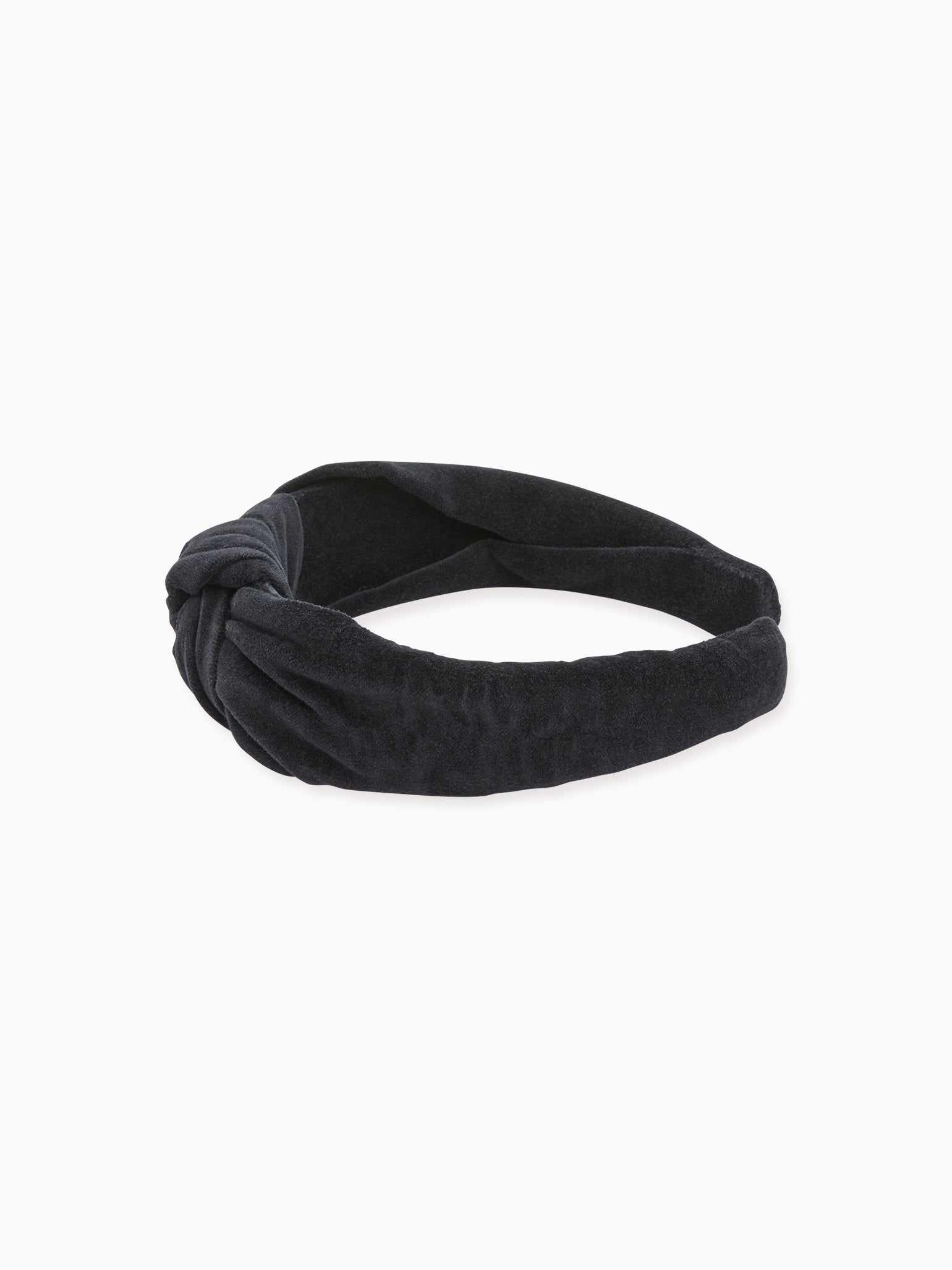 Black Velvet Top Knot Girl Hairband