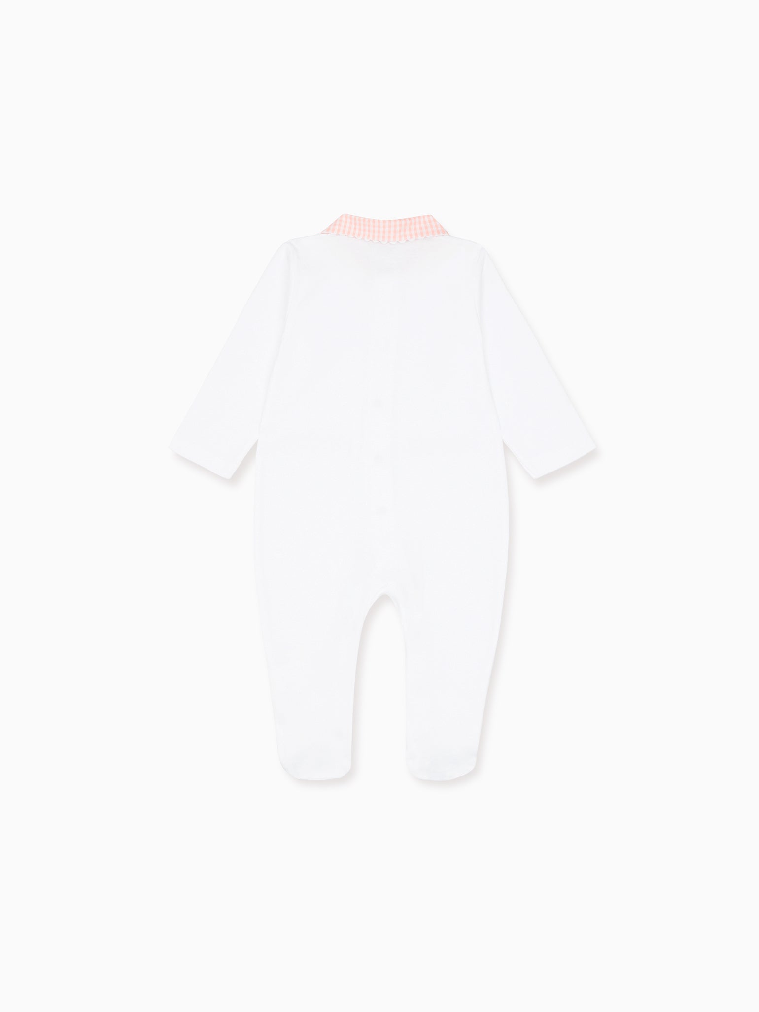Pink Vichy Baby Girl Girl Sleepsuit