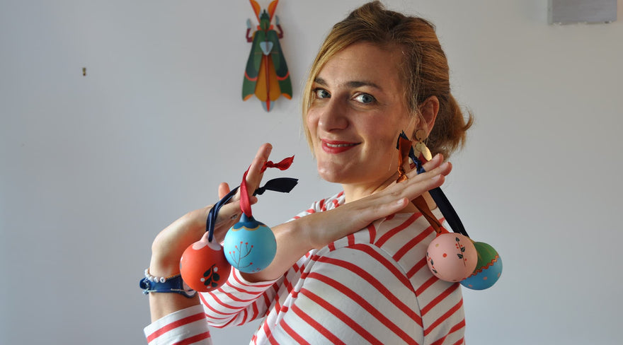 Meet The Designer Behind Our Handmade Christmas Baubles