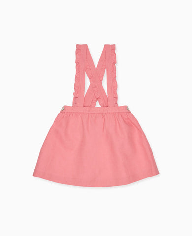 Pink Agata Girl Pinafore Skirt
