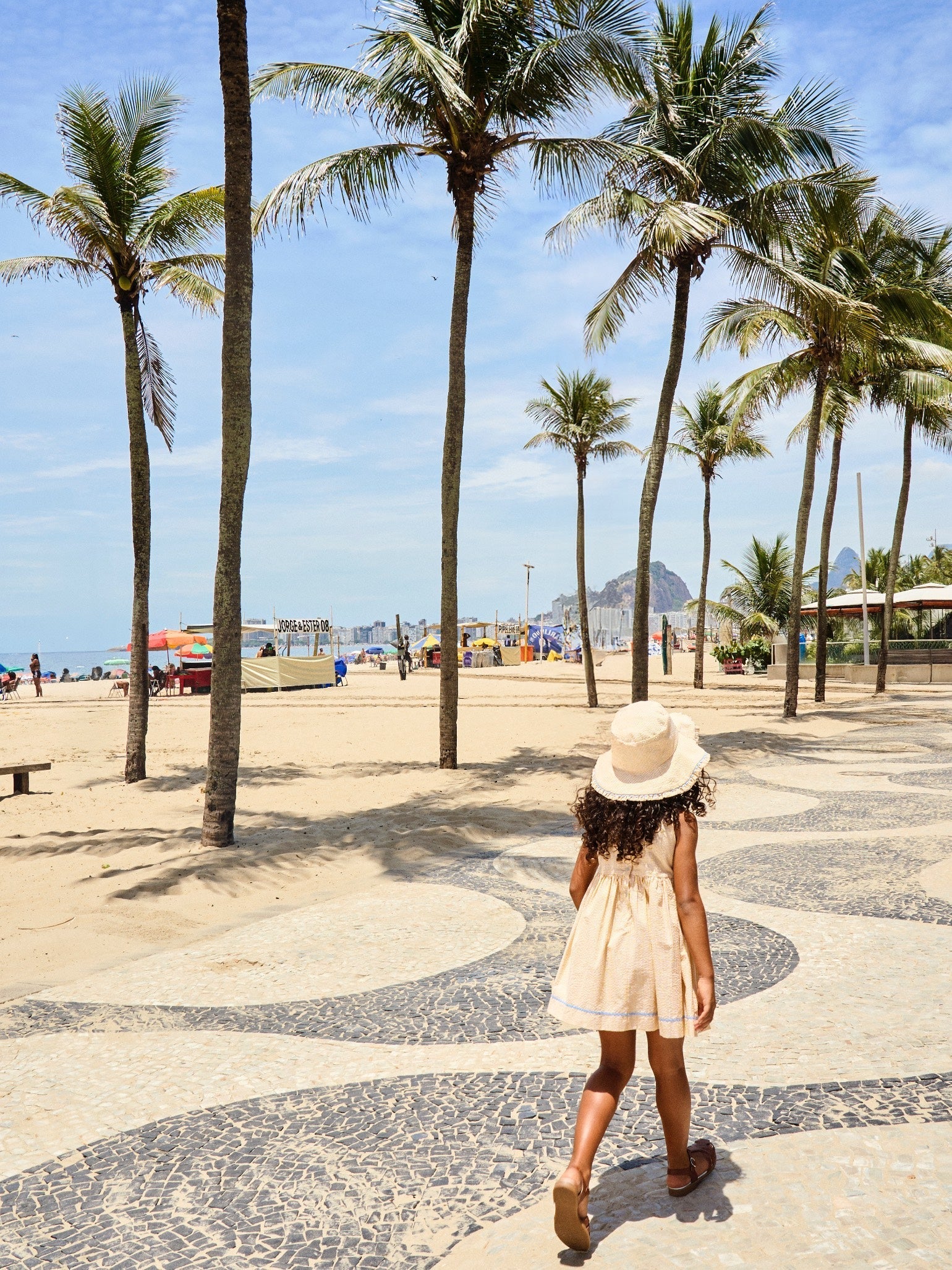 Yellow Gingham Aimee Girl Dress