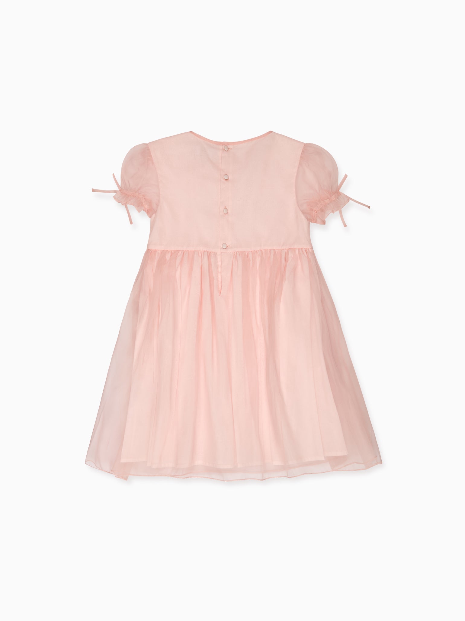 Blush Alba Silk Ceremony Girl Dress