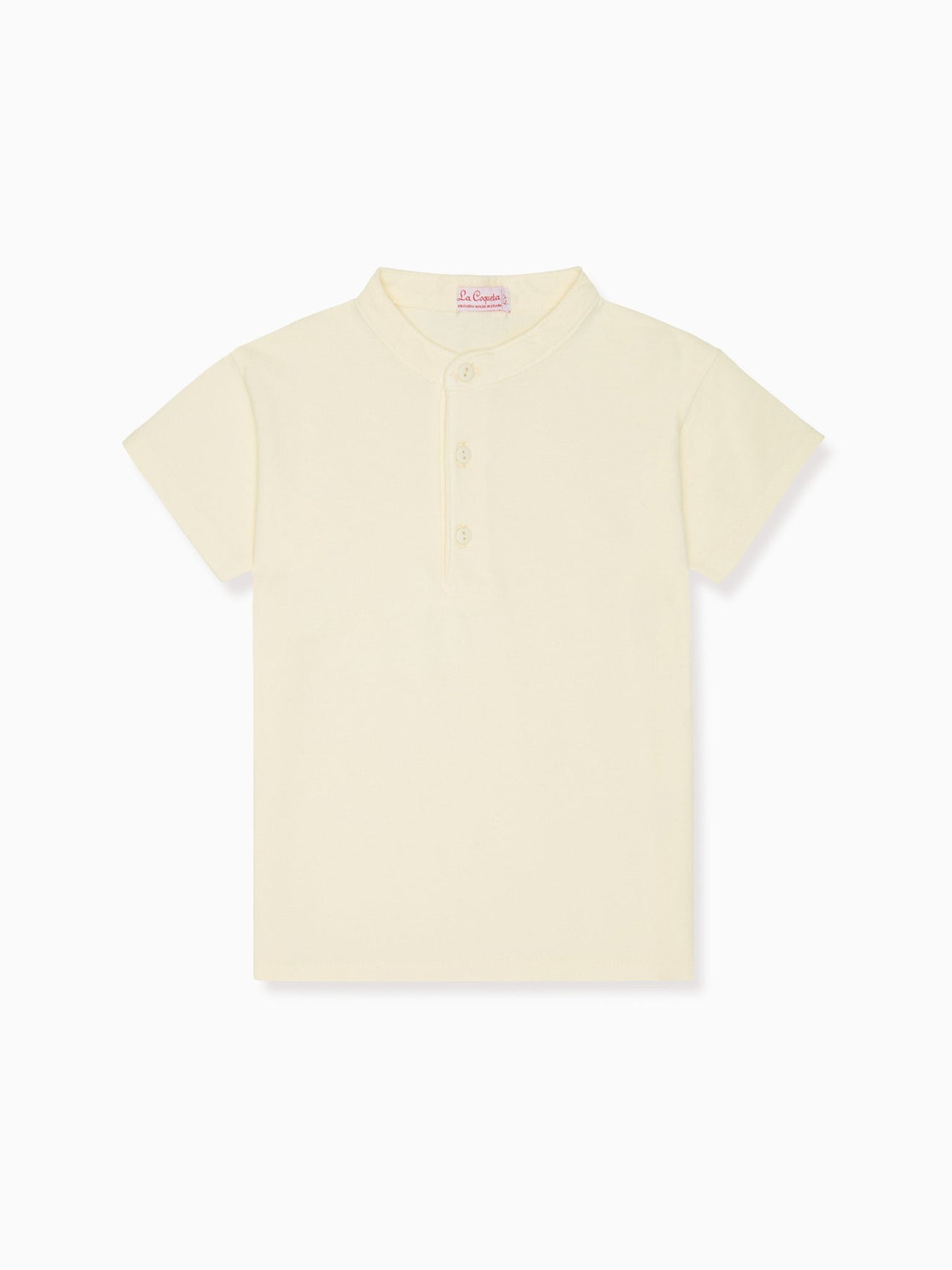 Yellow Alcon Boy Cotton Polo Shirt