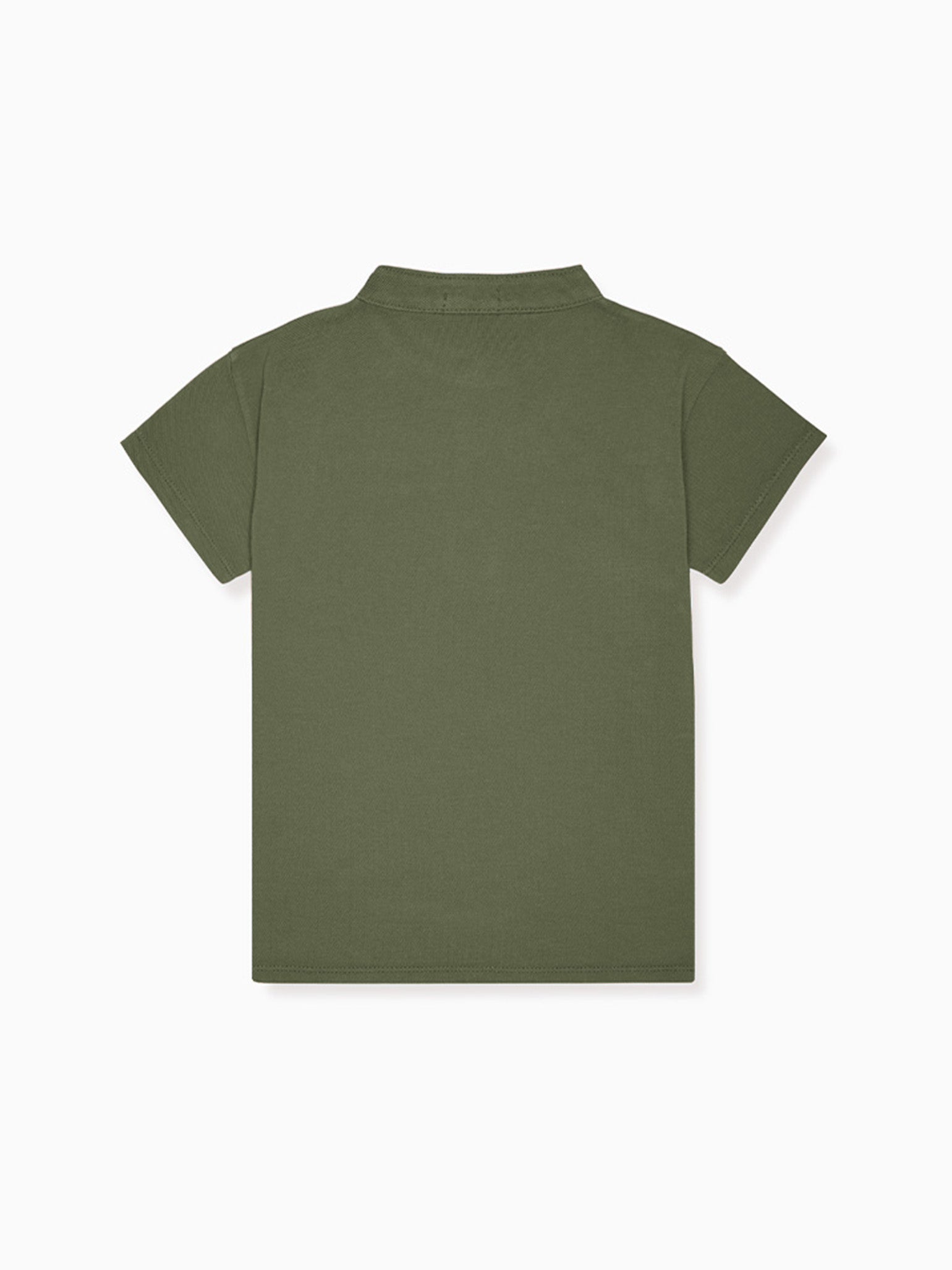 Green Alcon Boy Polo Shirt