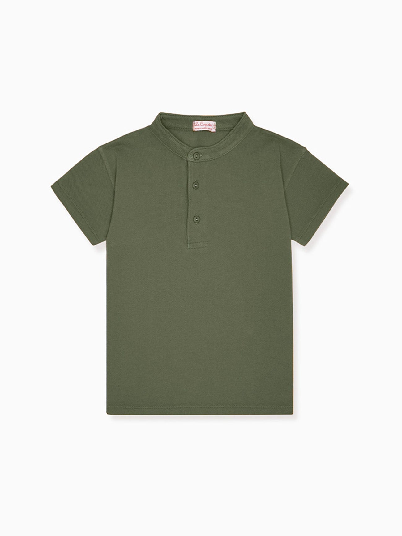 Green Alcon Boy Polo Shirt