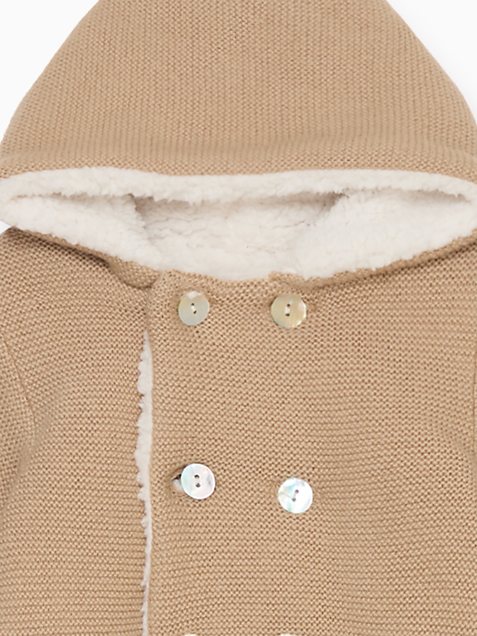 Camel Alejo Merino Baby Snowsuit