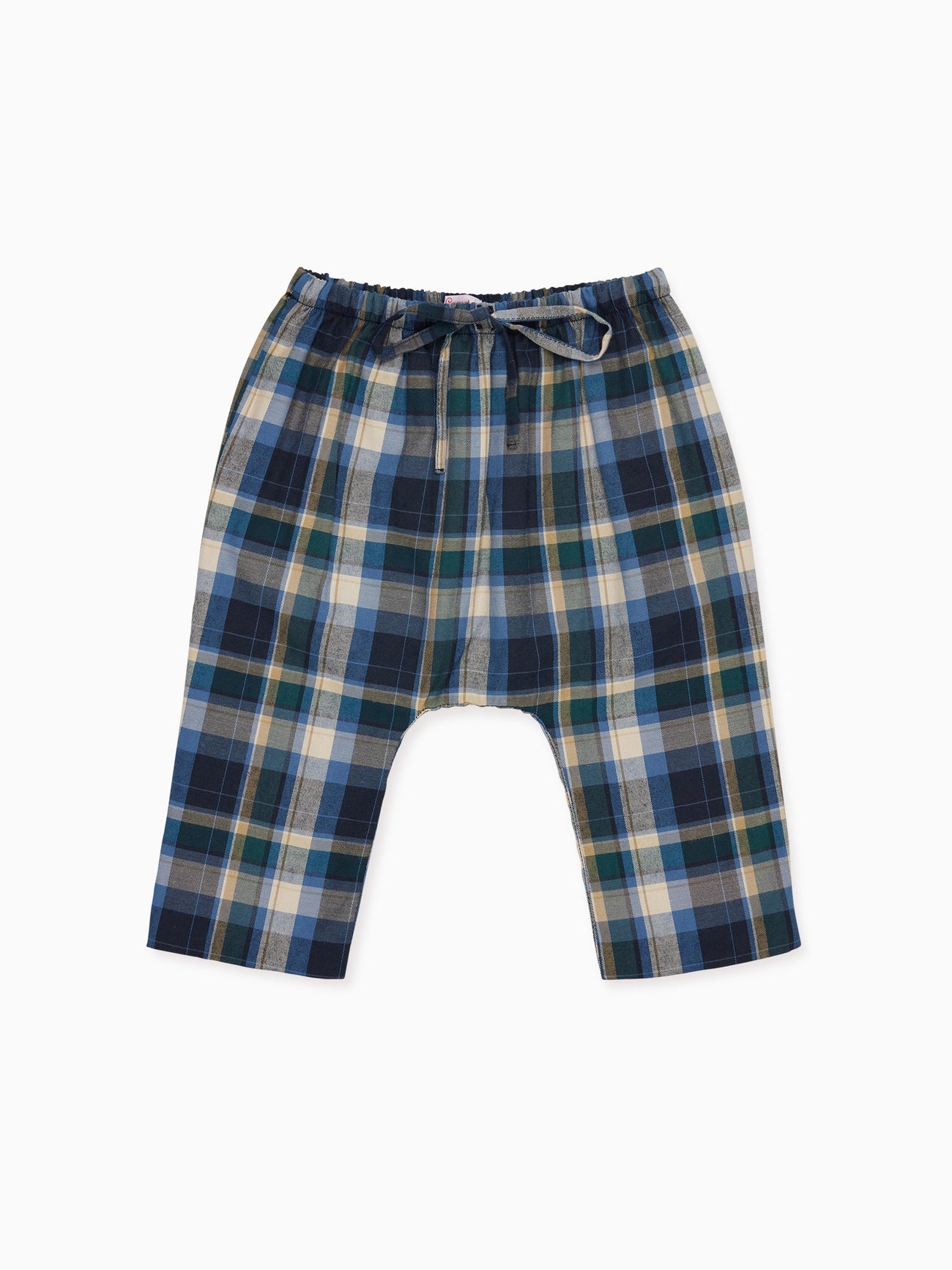 Blue Check Alex Baby Trousers