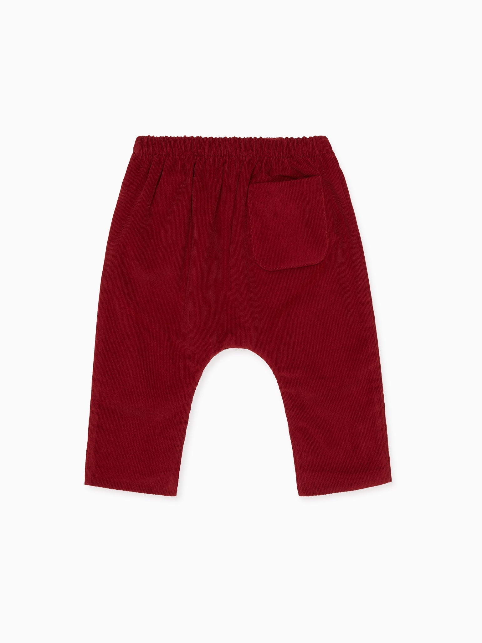 Burgundy Alex Baby Trousers