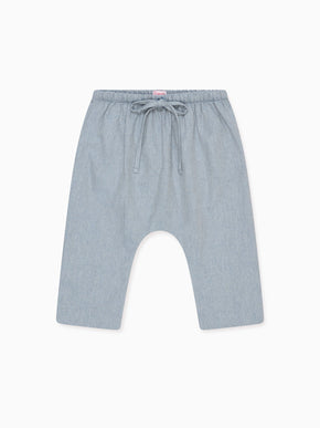 Dusty Blue Alex Baby Trousers