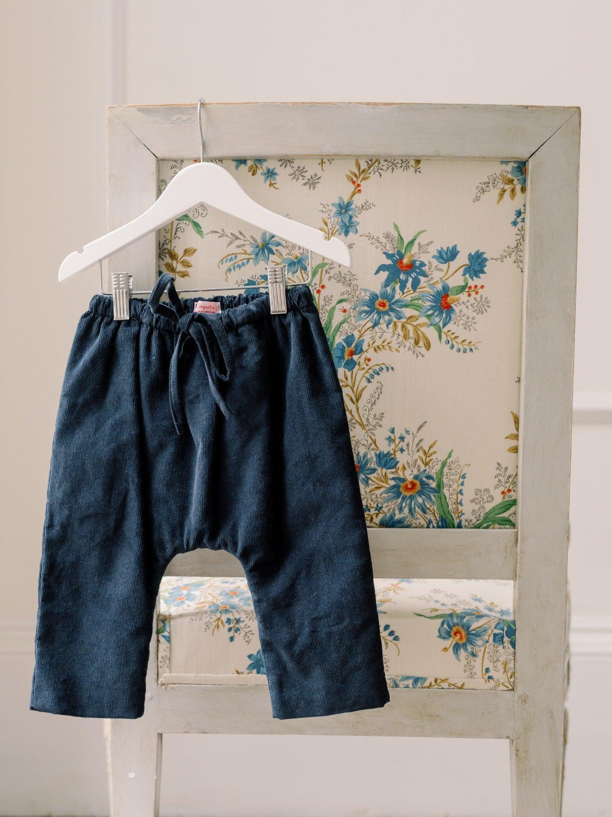 Navy Alex Corduroy Baby Trousers