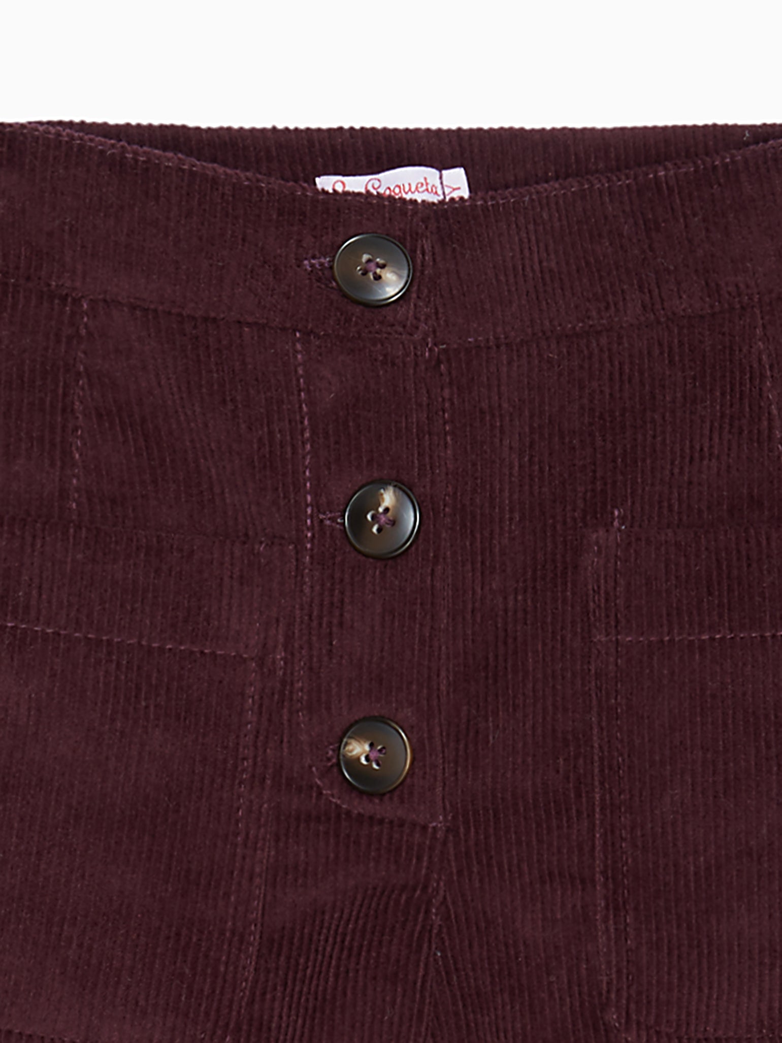 Burgundy Alma Girl Trousers