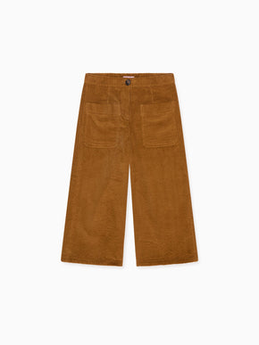 Caramel Alma Girl Trousers