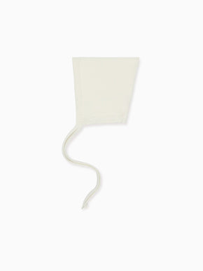 Ivory Alma Merino Baby Knitted Bonnet