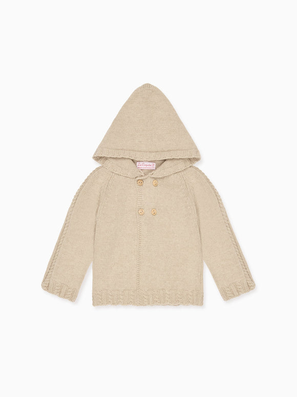 Taupe Althea Baby Jacket