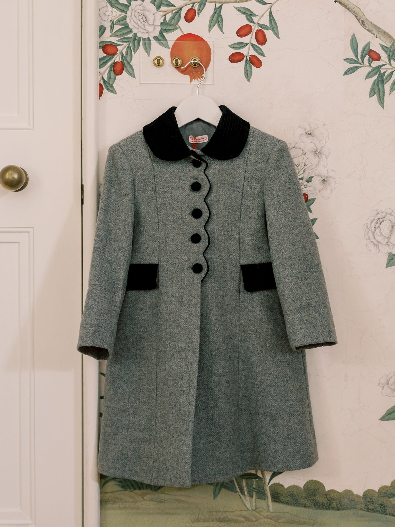 Grey Anisa Girl Wool Coat