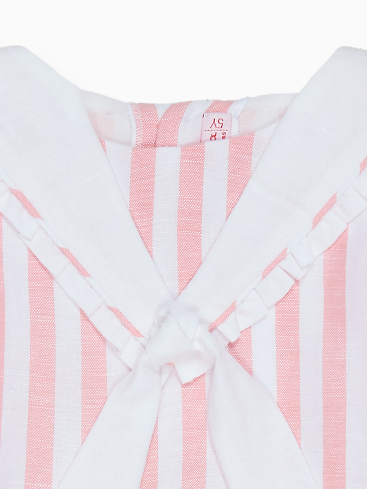 Pink Stripe Aranda Girl Drop Waist Dress