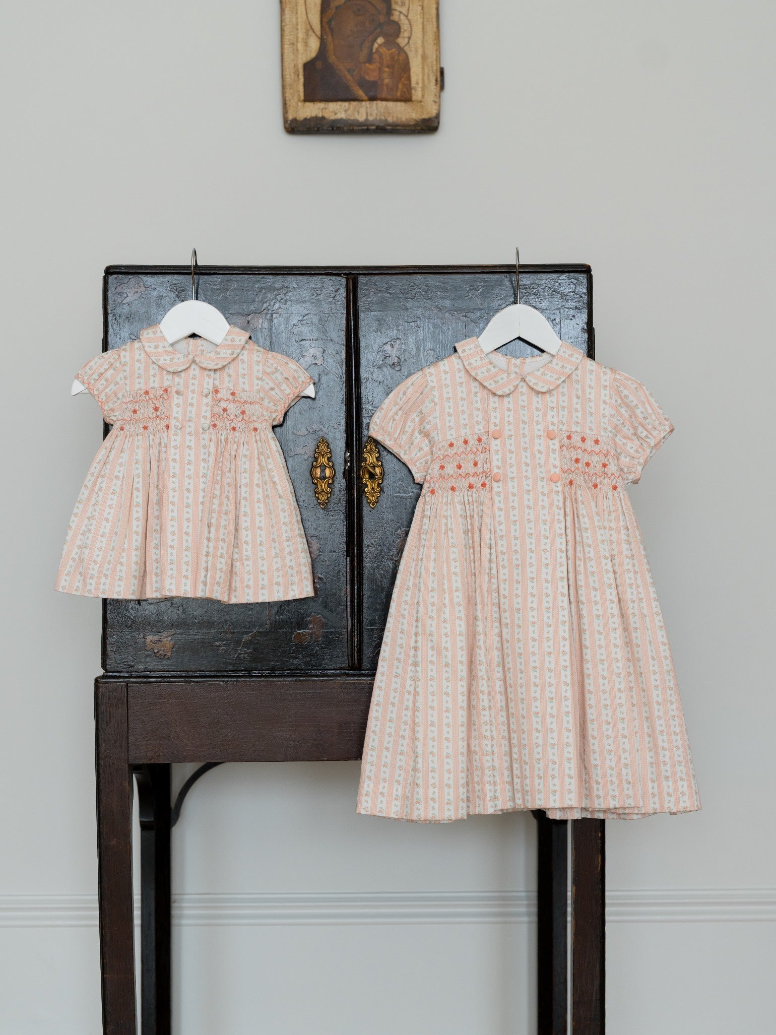 Arcadia Girl Dress & Baby Set Outfit Bundle