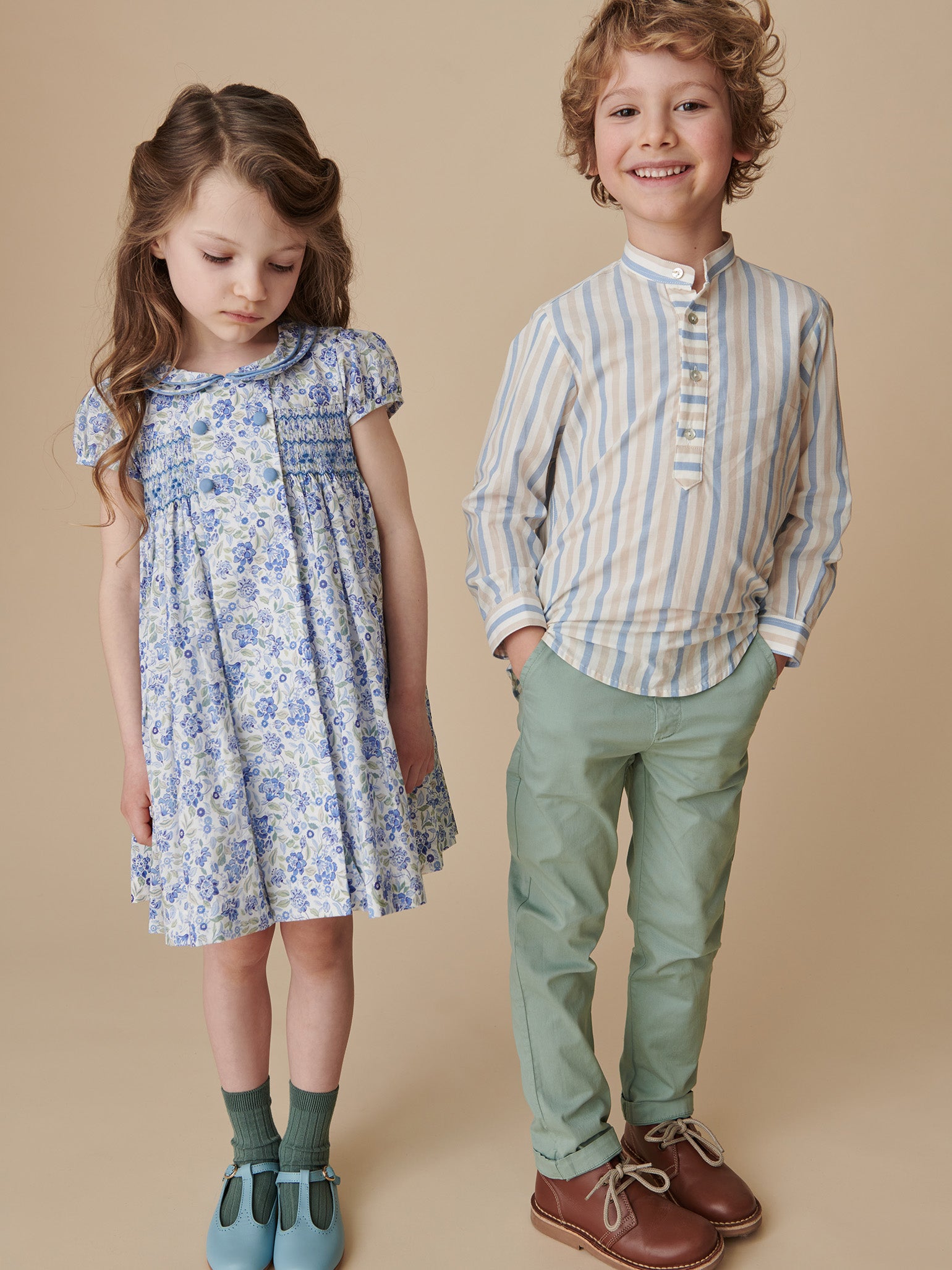 Sage Green Elio Boy Chinos