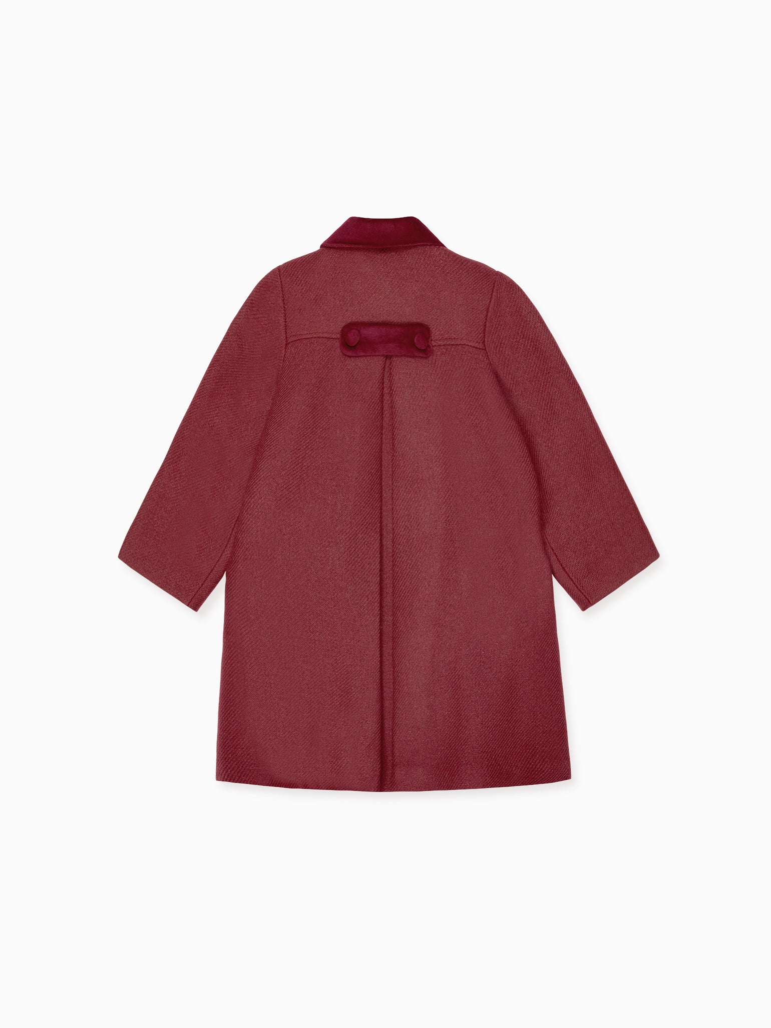 Burgundy Arrieta Girl Coat