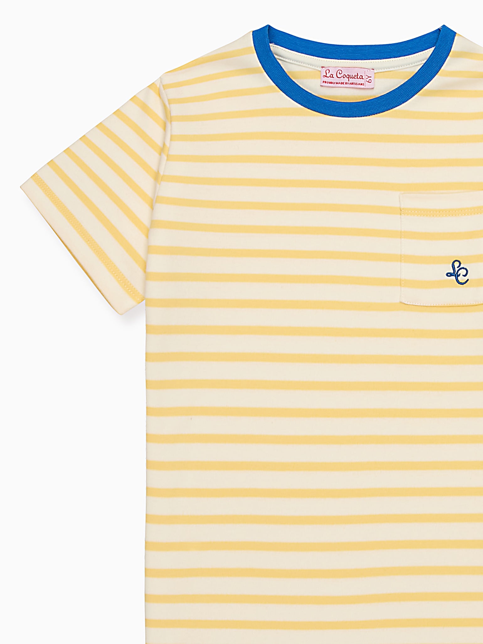 Yellow Stripe Arturo Kids T-Shirt