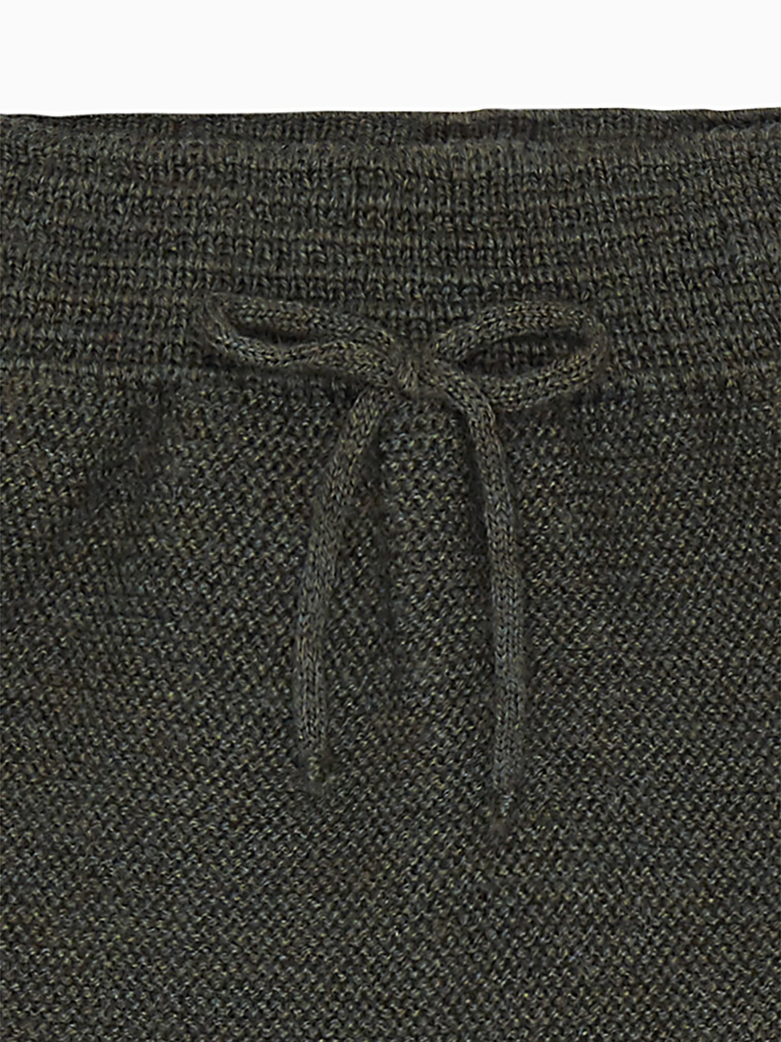 Olive Green Augusto Merino Baby Trousers