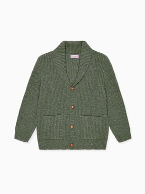 Olive Axel Merino Boy Cardigan