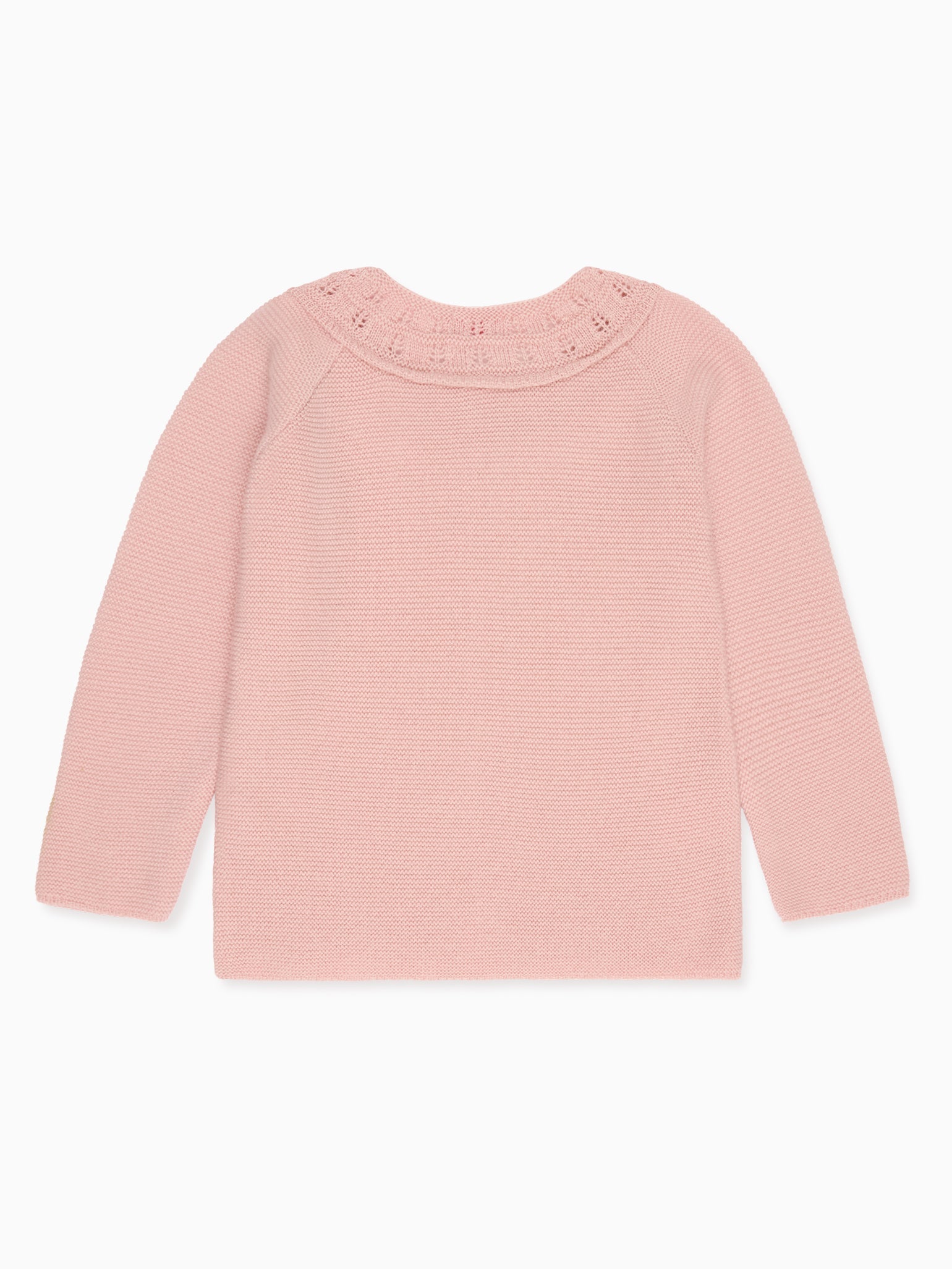 Dusty Pink Baena Merino Girl Cardigan
