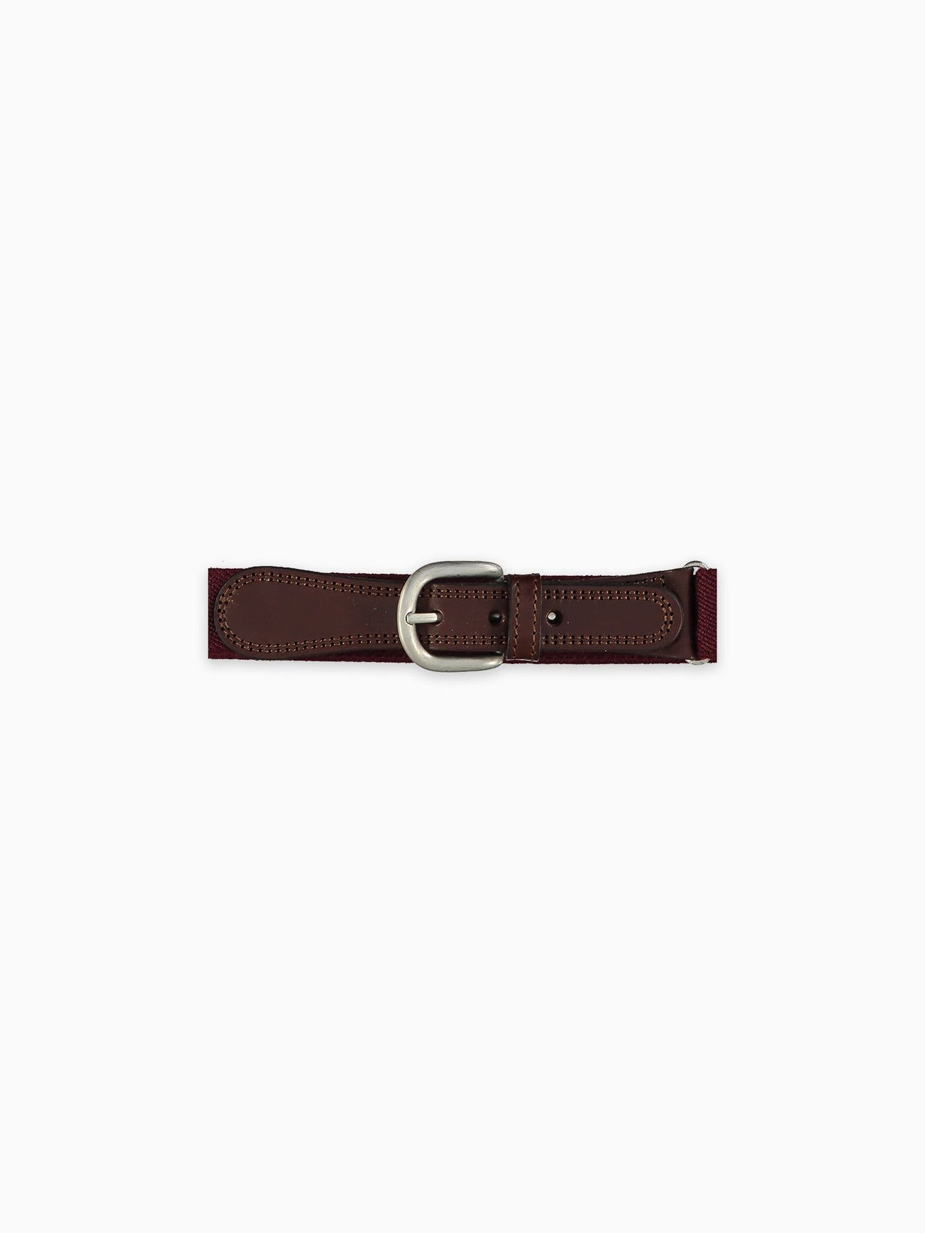 Burgundy Boy Belt