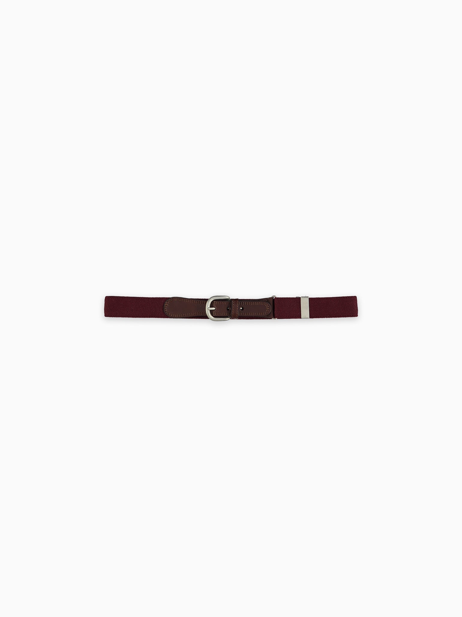 Burgundy Boy Belt