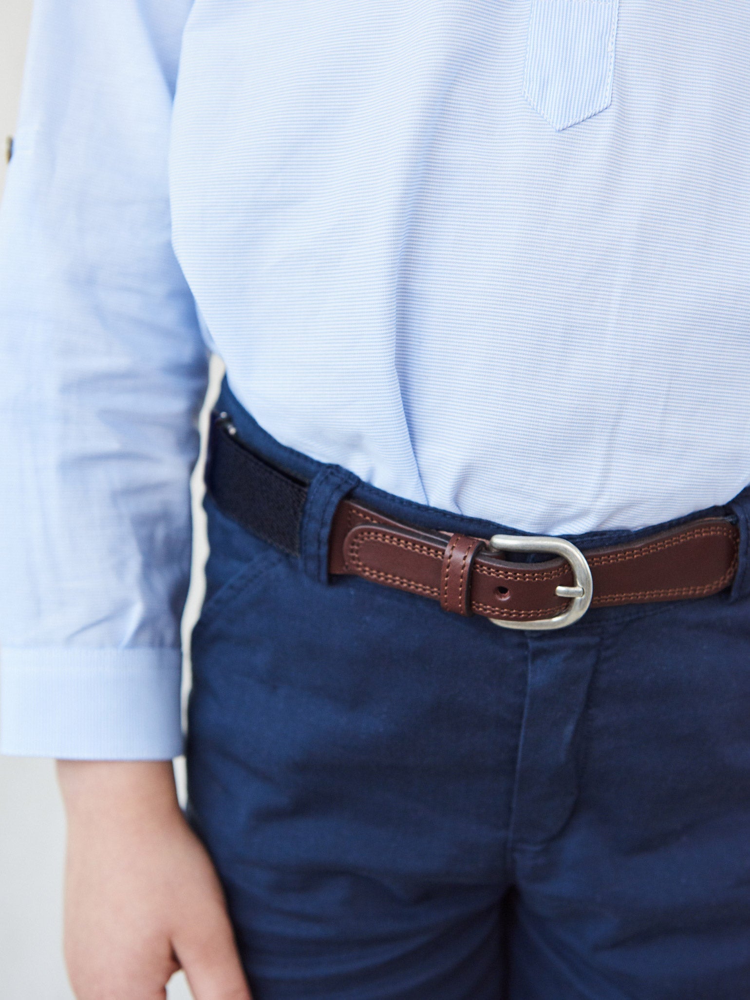 Navy Blue Boy Belt