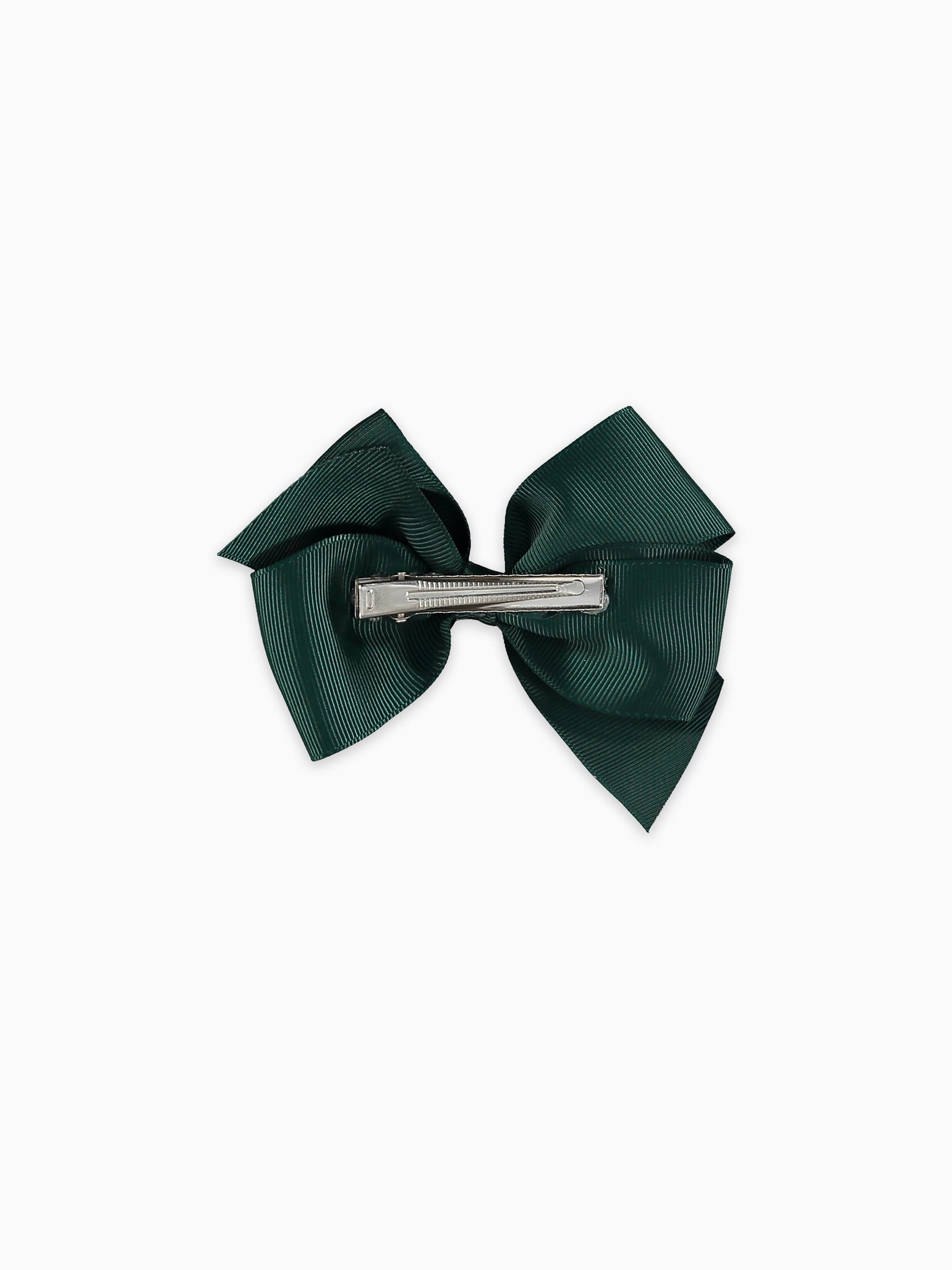 Dark Green Big Bow Girl Clip