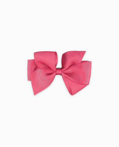 Fuchsia Big Bow Girl Clip